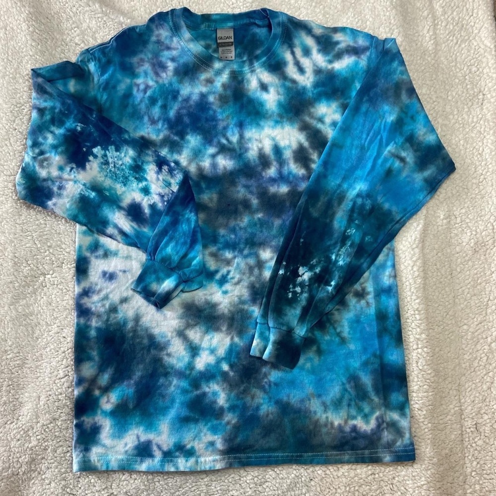 Handmade Tie Dye Long Sleeve Shirt